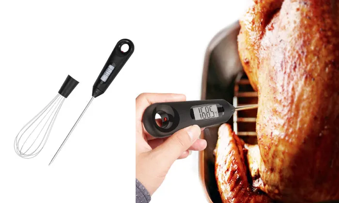 2-in-1 Instant Read Food Thermometer