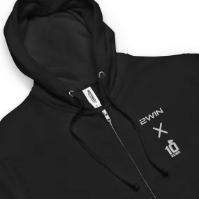 2WIN | Zip fleece hoodie