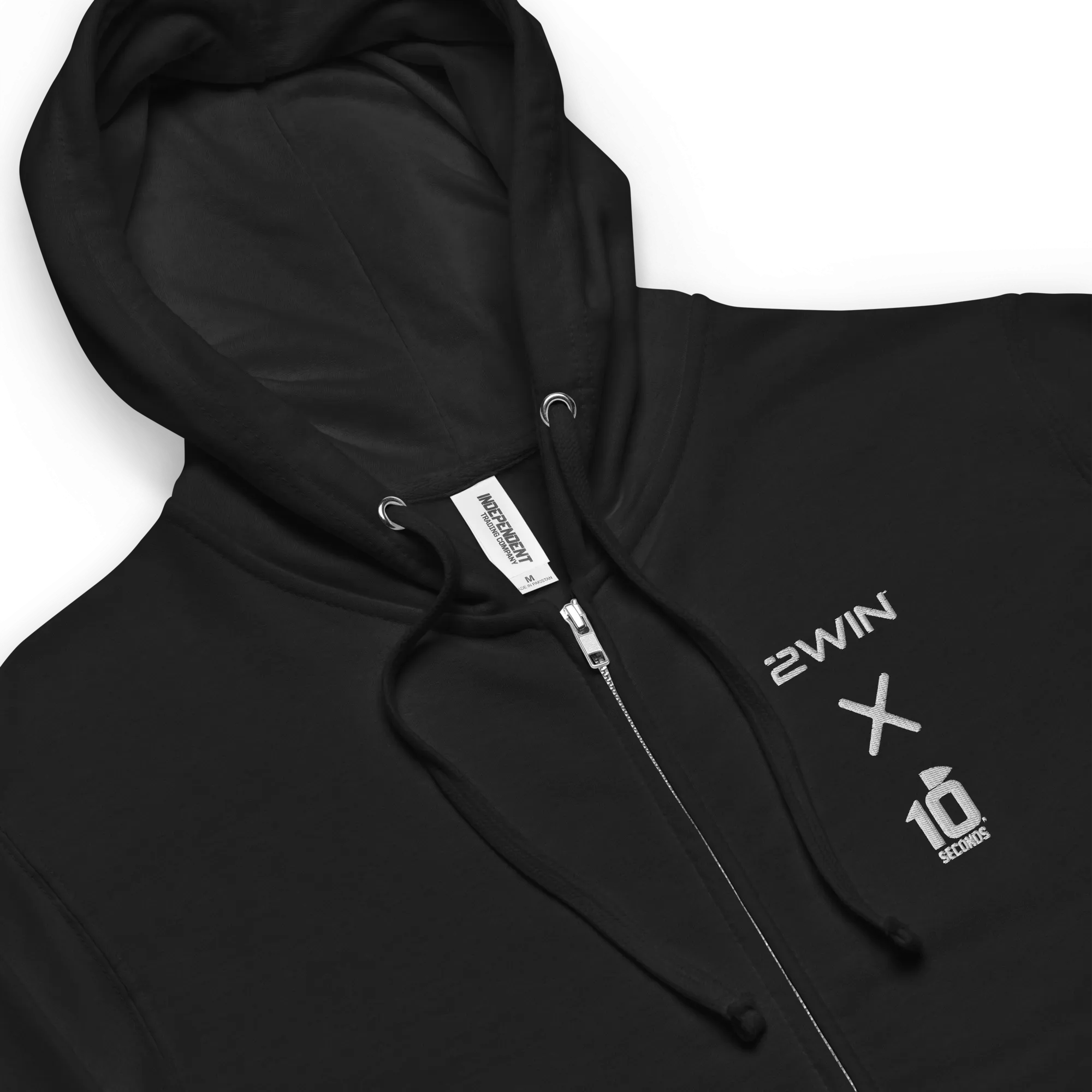 2WIN | Zip fleece hoodie