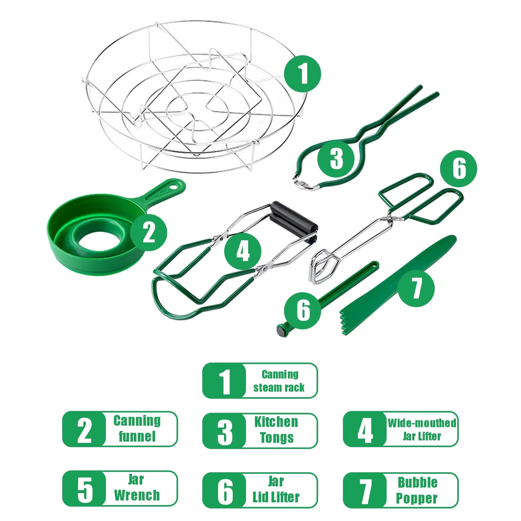 7 Piece  Professional Canning Kit