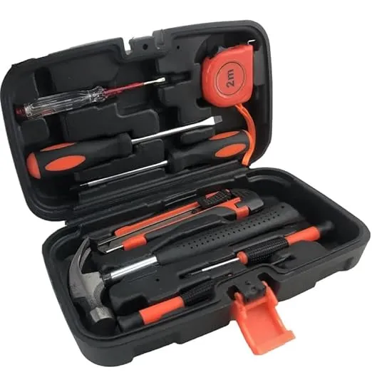 9-piece Household Toolbox Set