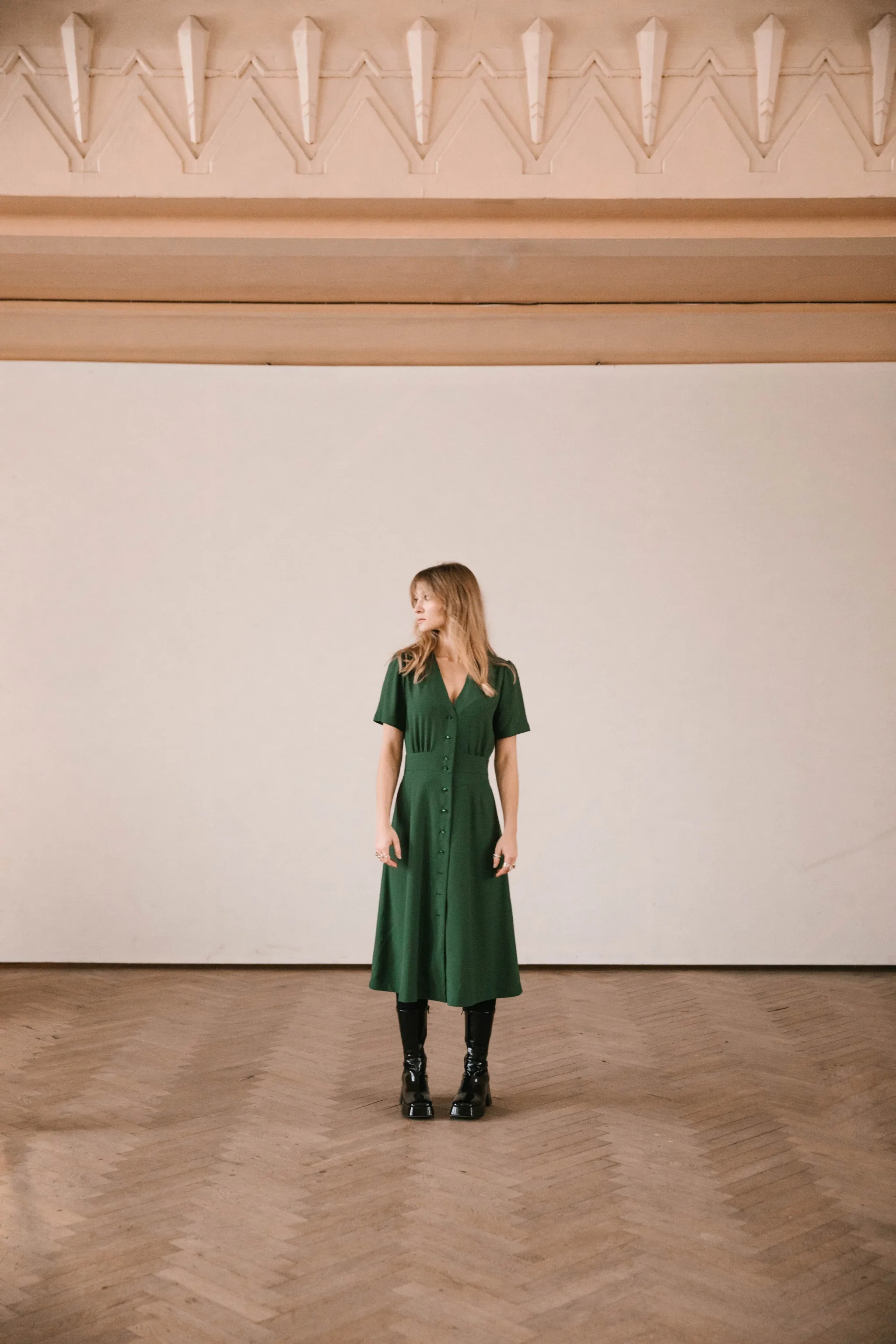 ADRIEN Dress - Green