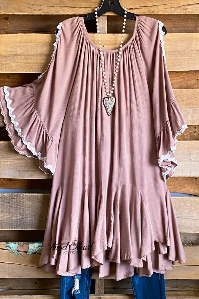 AHB EXCLUSIVE: Classy Oversized Tunic - Mocha