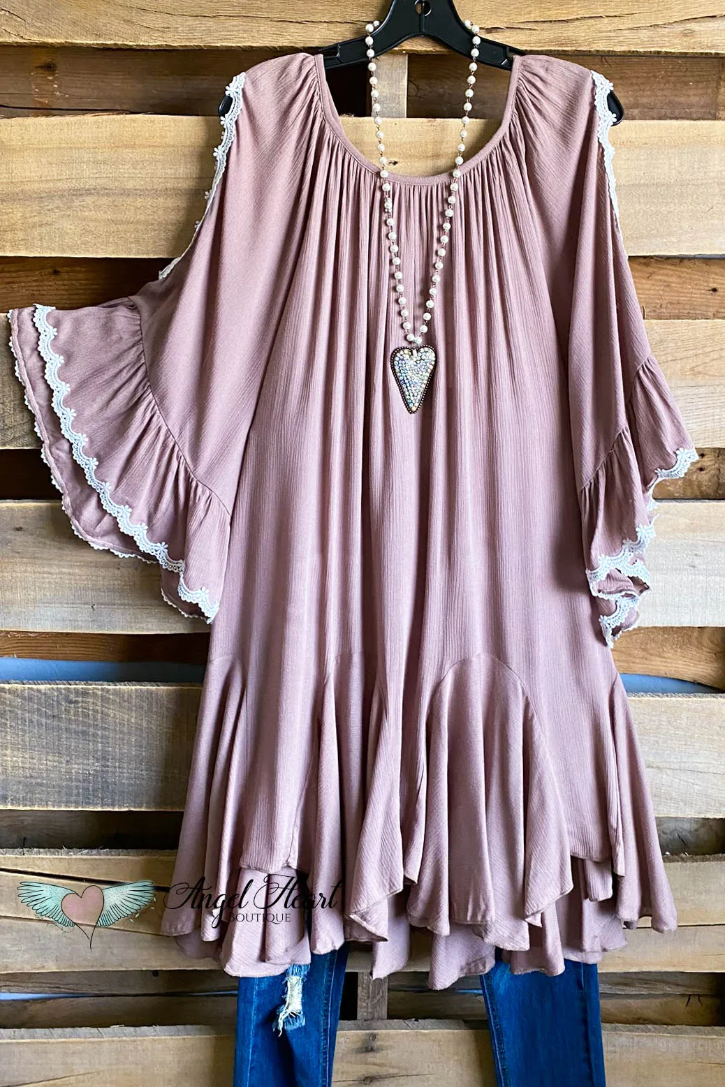 AHB EXCLUSIVE: Classy Oversized Tunic - Mocha