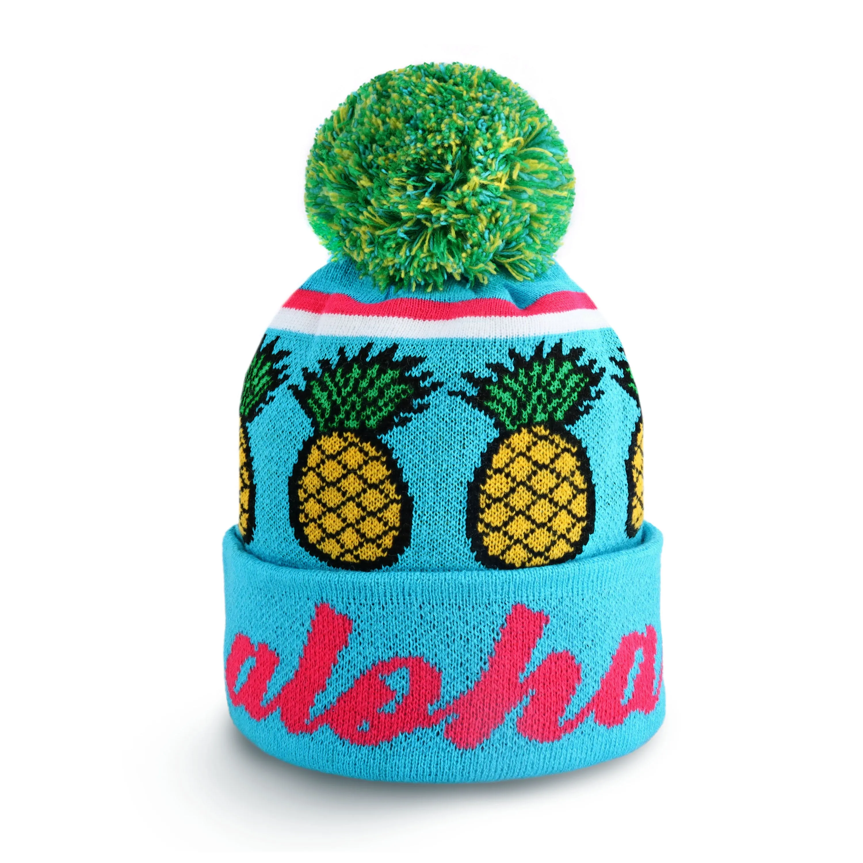 Aloha Pom Beanie