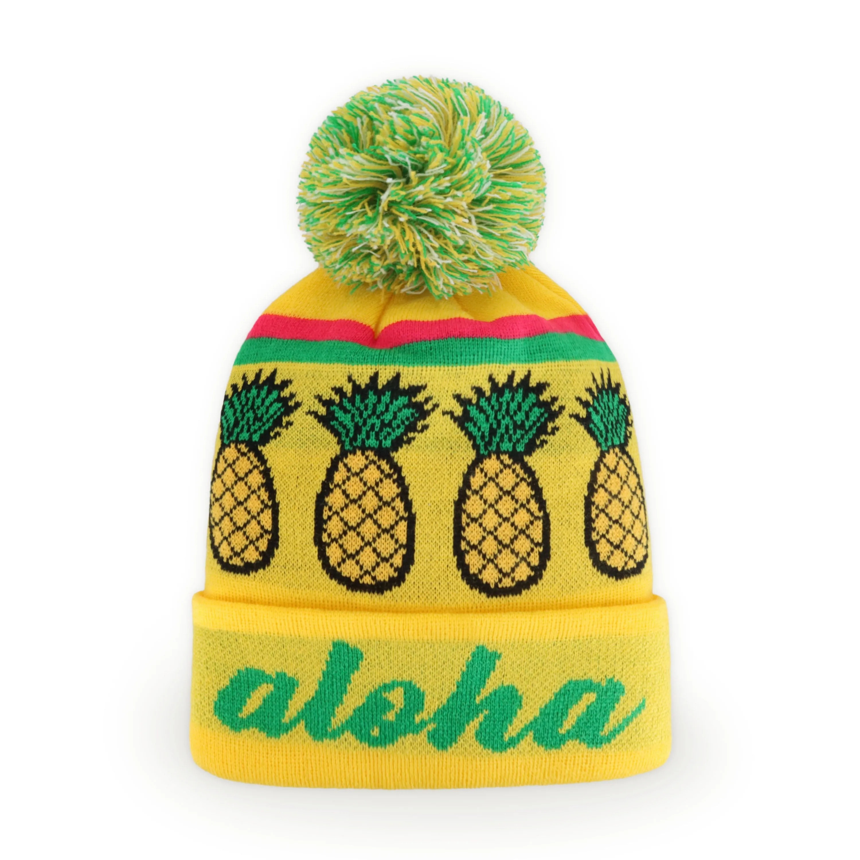 Aloha Pom Beanie