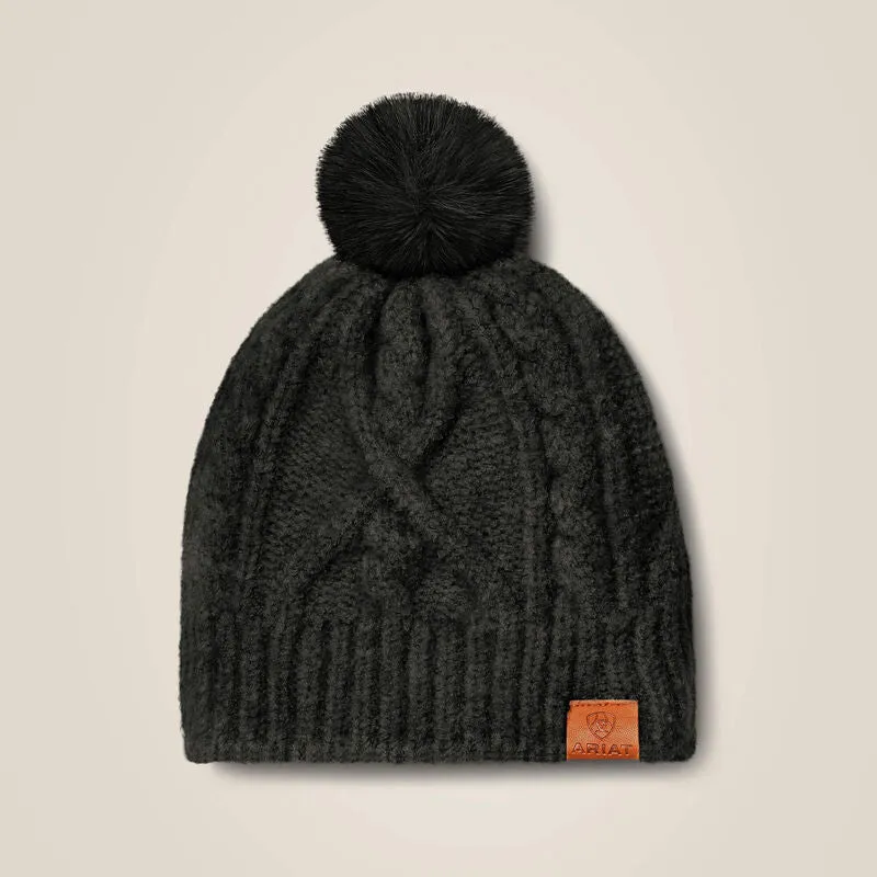 Ariat Beanie - Wine or Black