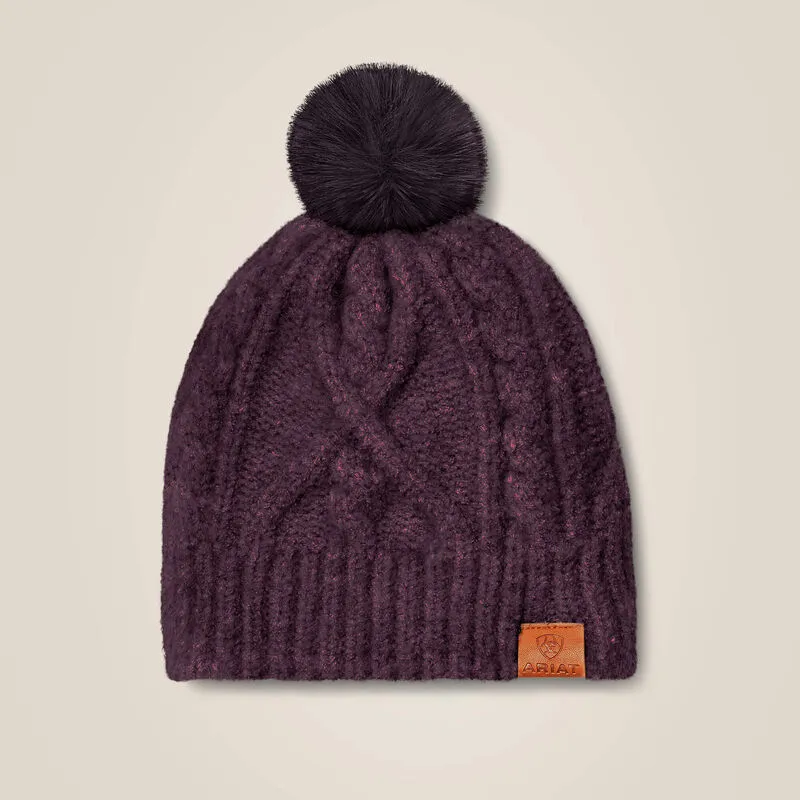 Ariat Beanie - Wine or Black