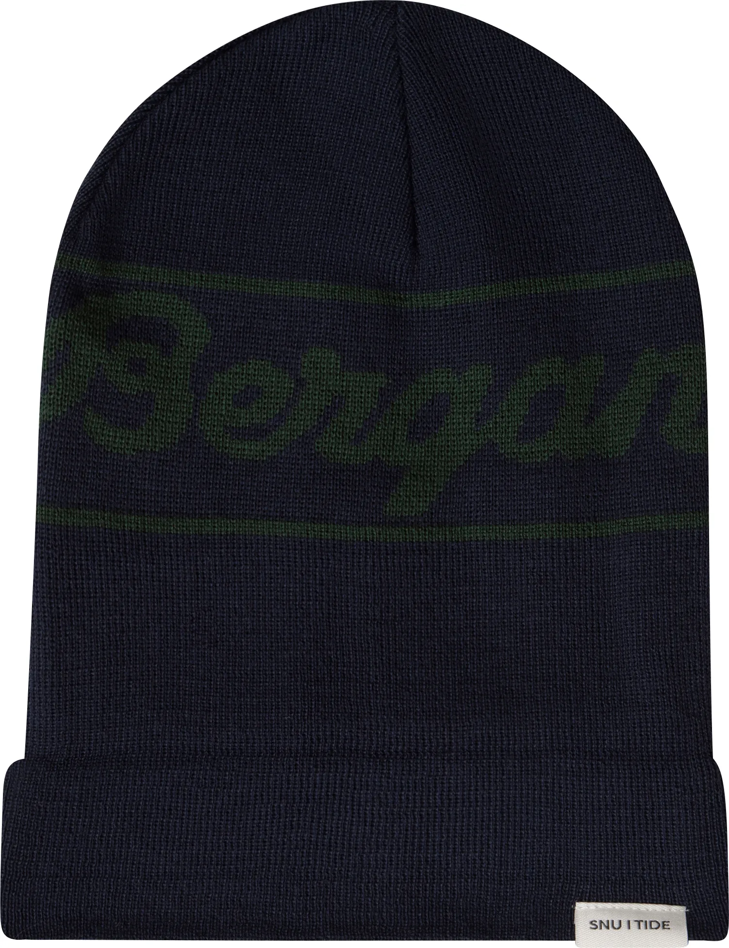 Bergans Juniors&#x27; Logo Beanie Navy Blue/Duke Green | Buy Bergans Juniors&#x27; Logo Beanie Navy Blue/Duke Green here | Outnorth