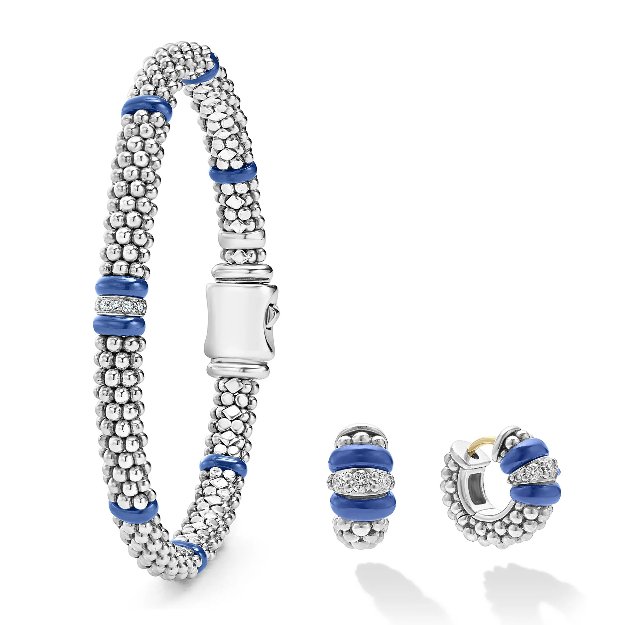 Blue Caviar Ceramic and Diamond Caviar Gift Set