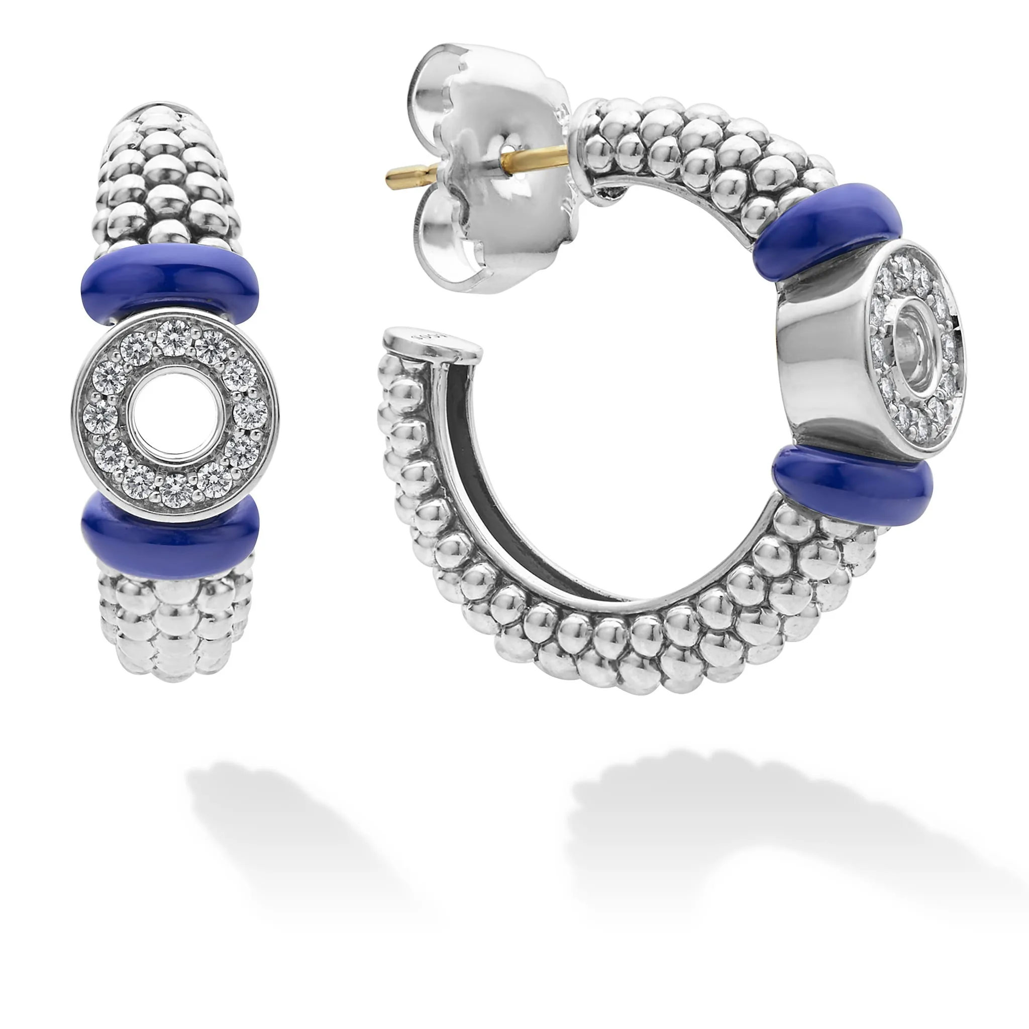 Blue Caviar Ceramic and Diamond Circle Caviar Gift Set