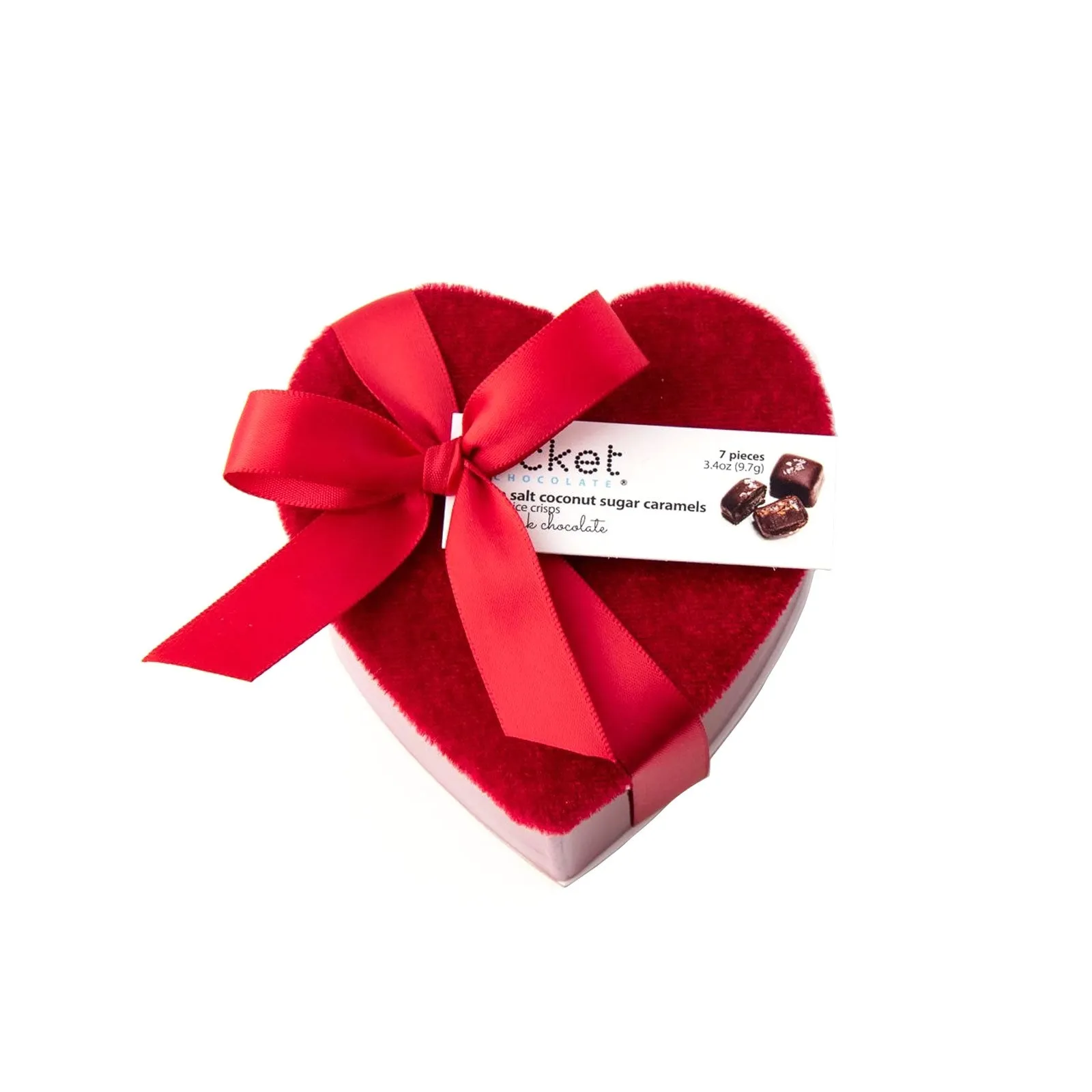 Caramel Heart Box, 14pc