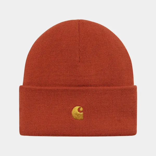 Carhartt WIP Chase Beanie - Phoenix / Gold