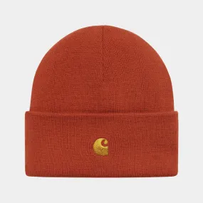 Carhartt WIP Chase Beanie - Phoenix / Gold