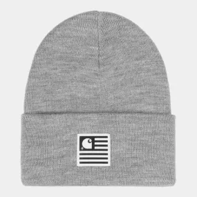 Carhartt WIP State Beanie - Grey Heather