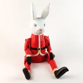 Christmas Rabbit Puppet - Large