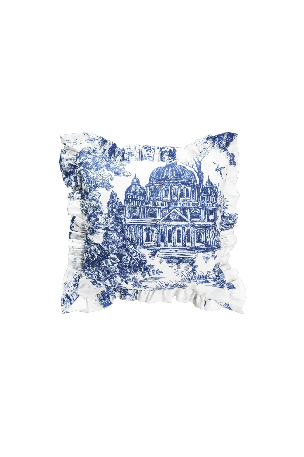 Colette Toile Throw Pillow