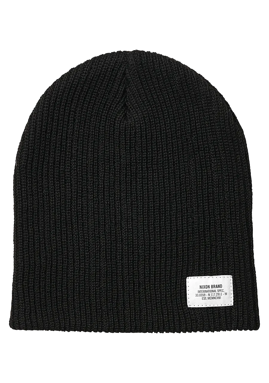 Compass Beanie - Black