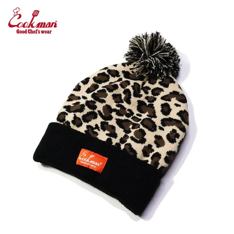 Cookman Beanie - Leopard