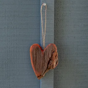 Driftwood Heart Ornament