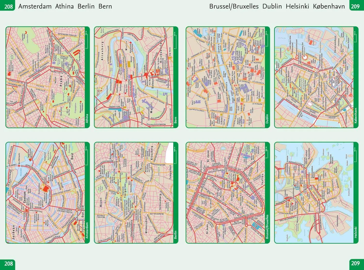 Europe Essential Road Atlas by Collins (2022)