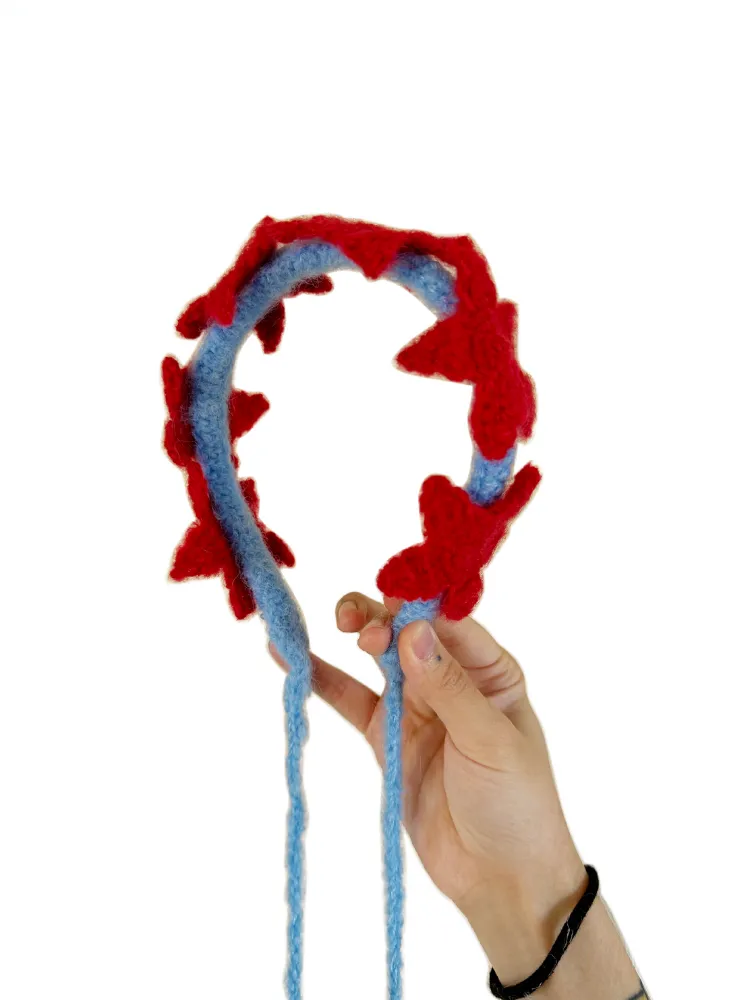 F4NFAN Handmade Stylish Plush Star Headband