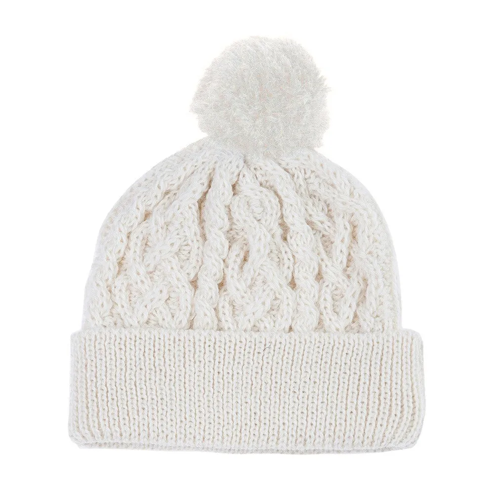 Fisherman's British Wool Cable Beanie