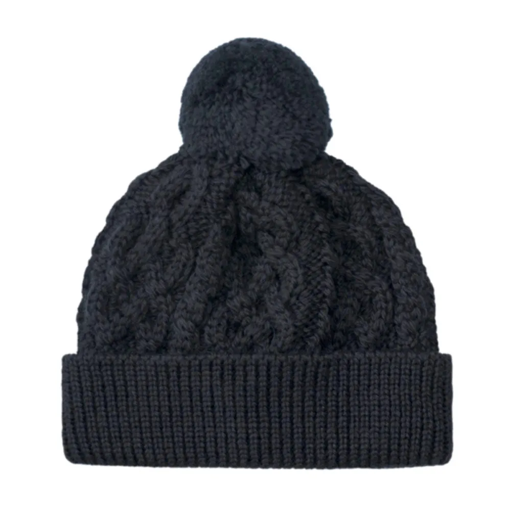 Fisherman's British Wool Cable Beanie