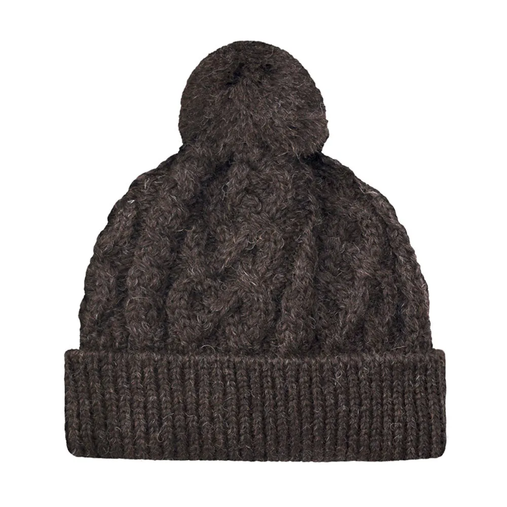 Fisherman's British Wool Cable Beanie