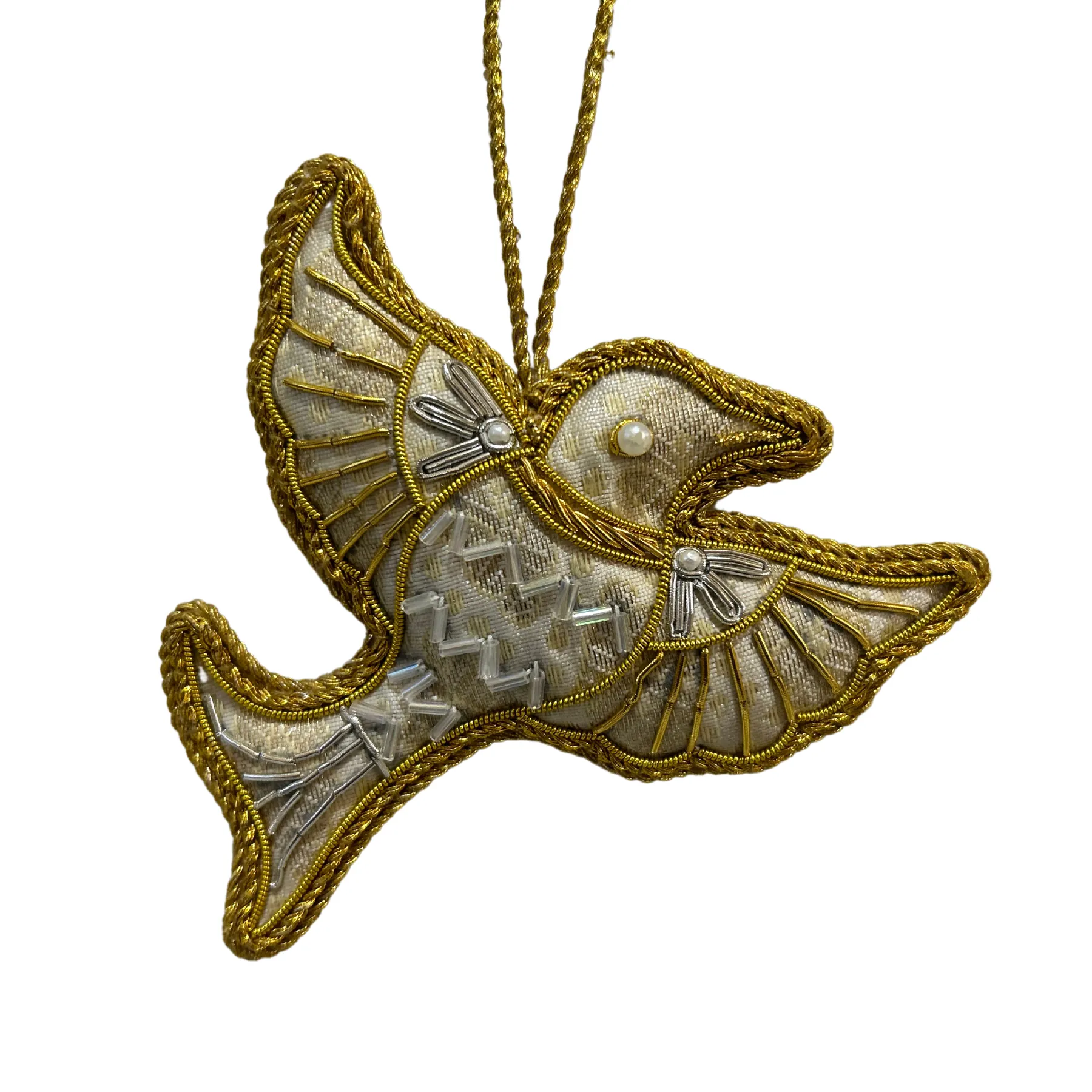 Gold Dove Ornament