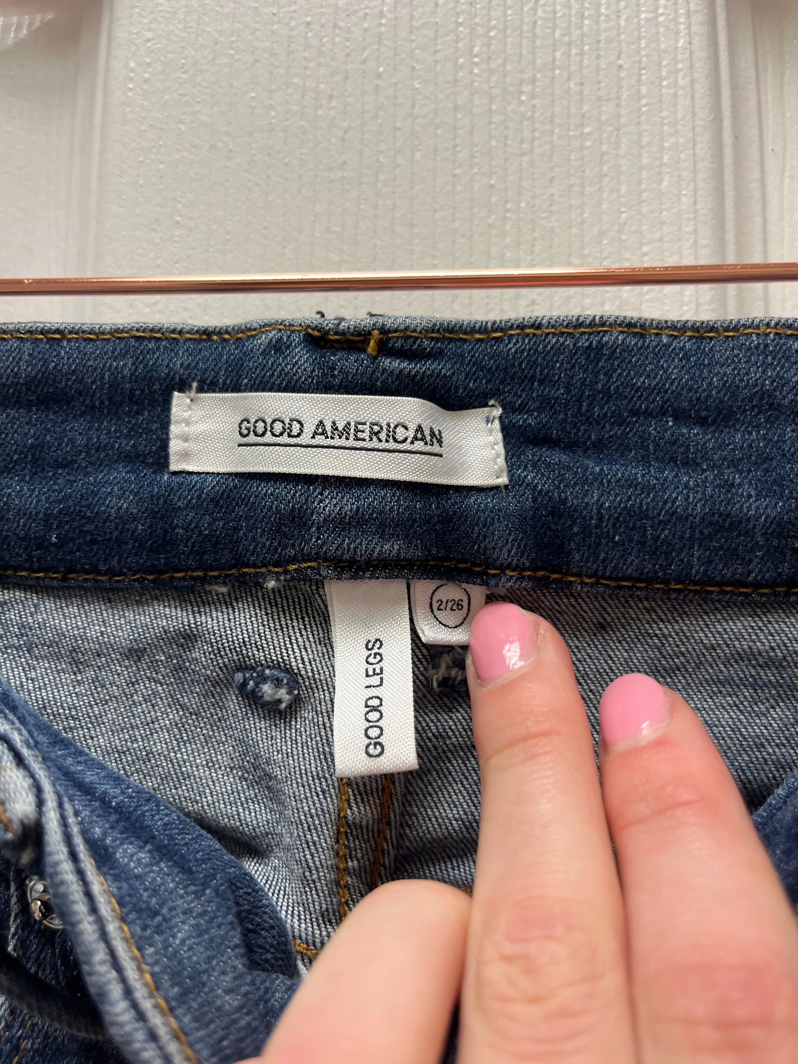 Good American Denim Sz 2/26