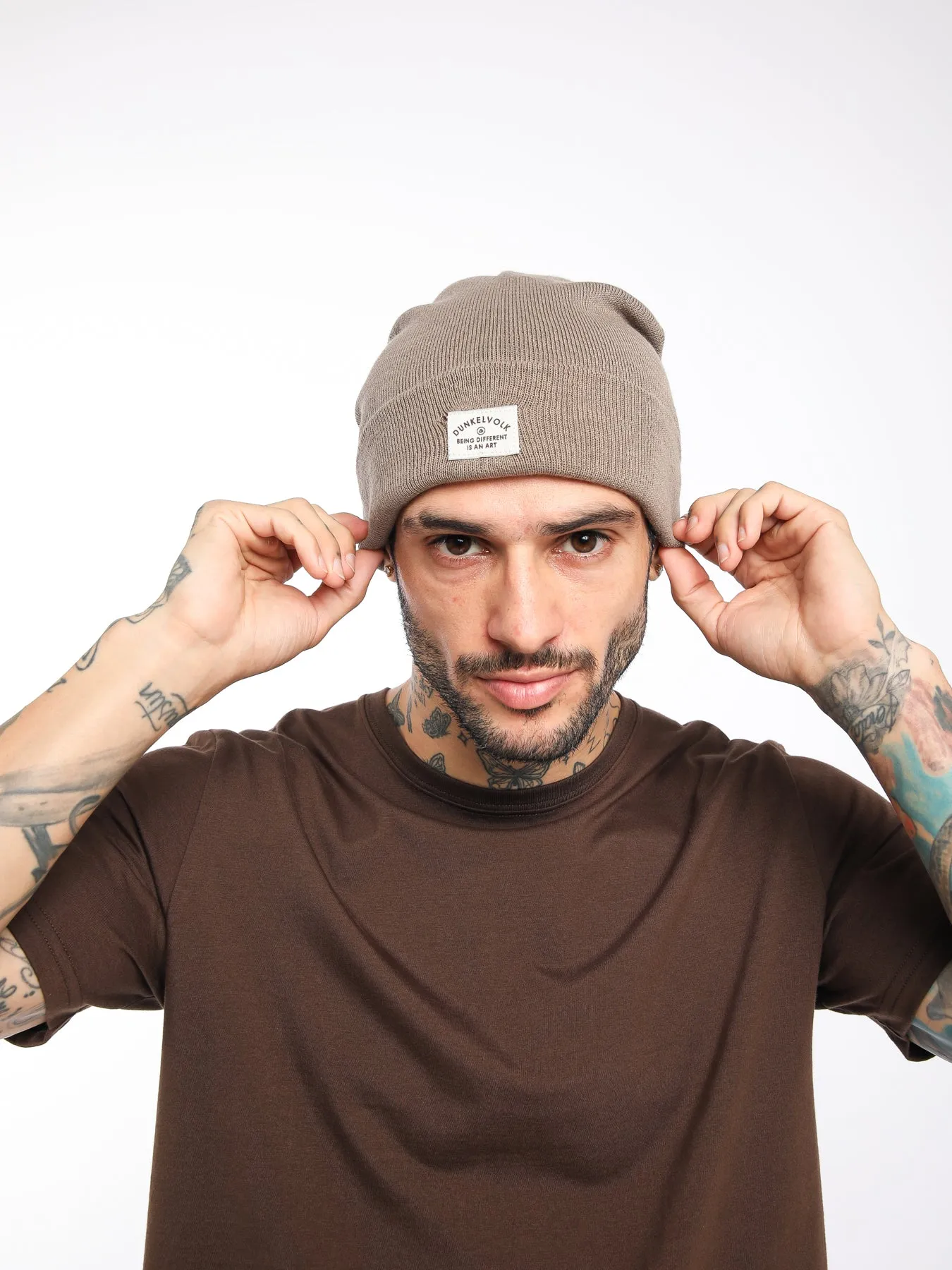 Gorra para Hombre DUNKELVOLK BEANIE ESSENTIAL BEANIE BEI