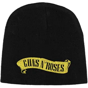 Guns N' Roses Unisex Beanie Hat: Logo