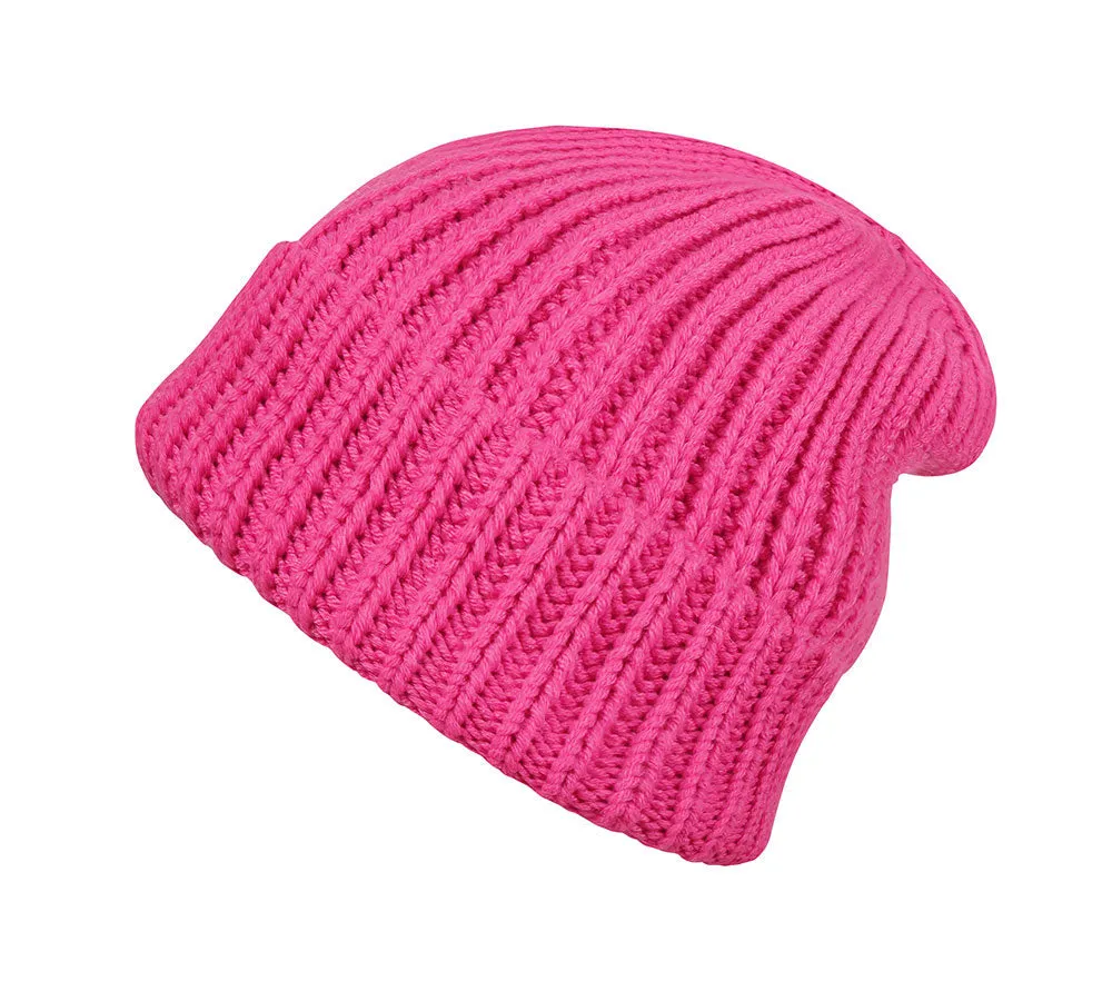 Hot Pink Knit Beanie