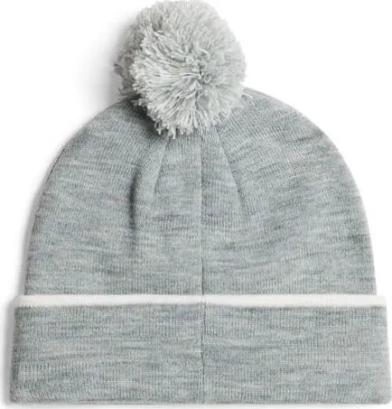 J.Lindeberg Stripe Beanie Medium Grey Melange | Buy J.Lindeberg Stripe Beanie Medium Grey Melange here | Outnorth