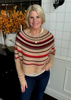 Kerisma Granada Sweater in Camel Multi