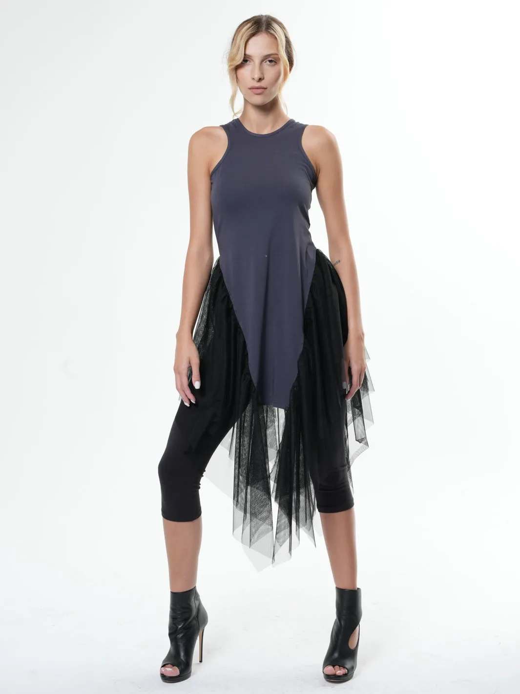 Long Sleeveless Tunic