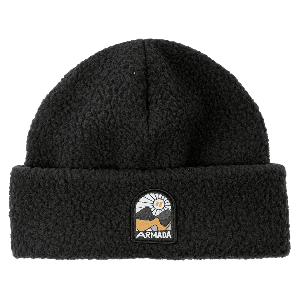 McCole hi-pile fleece beanie - Black