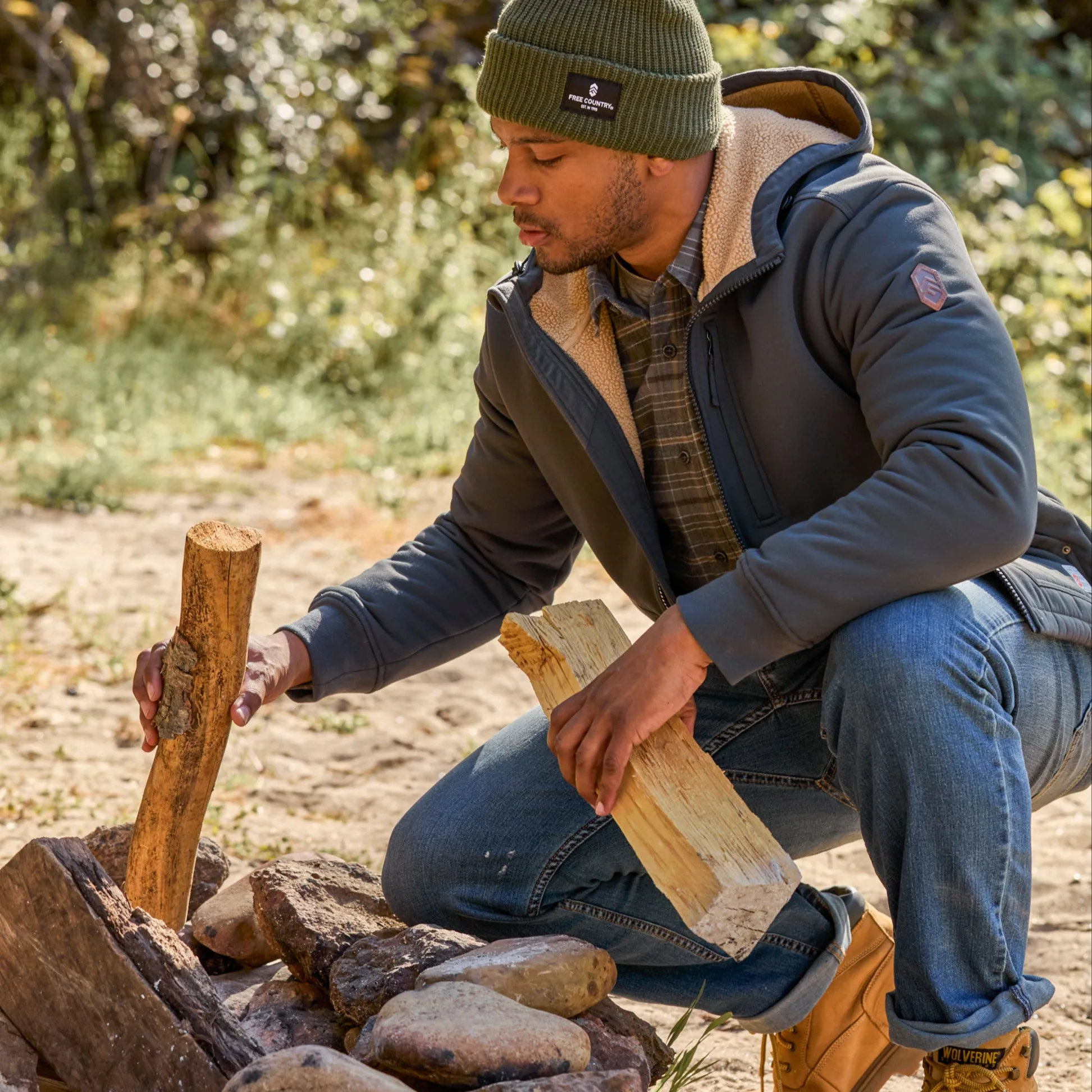 Men's Wind River Burly Canvas Softshell Jacket