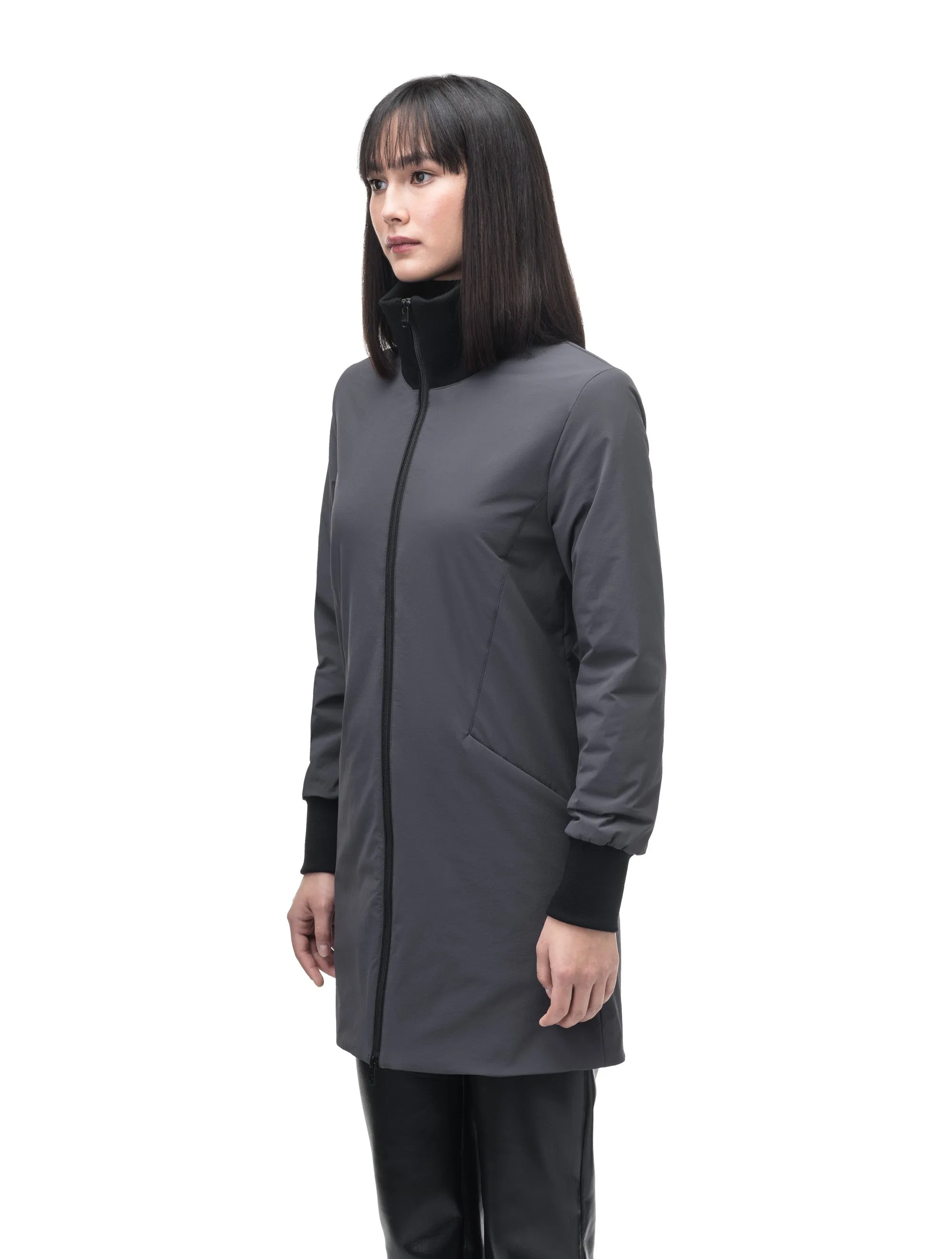 Mora Women's Mid Layer Rib Neck Jacket