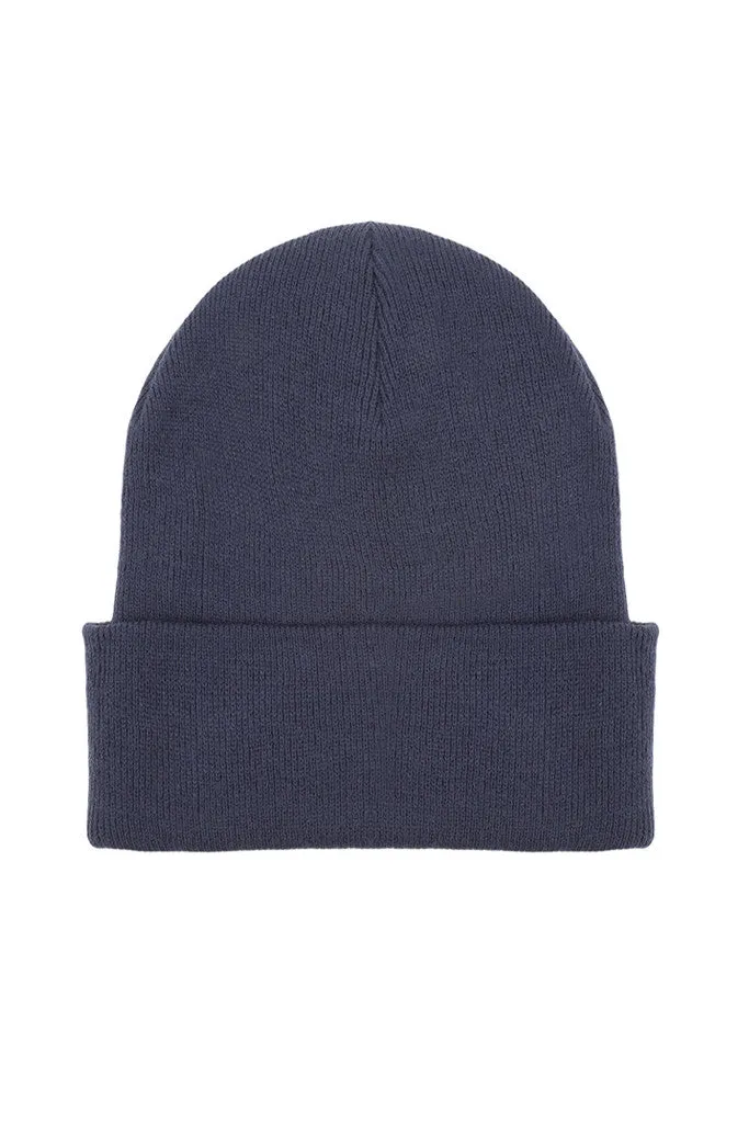 Navy Beanie Hat - A Little Bit Racey