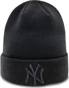 New Era Essential Cuff Beanie Ney Black/Black | Buy New Era Essential Cuff Beanie Ney Black/Black here | Outnorth