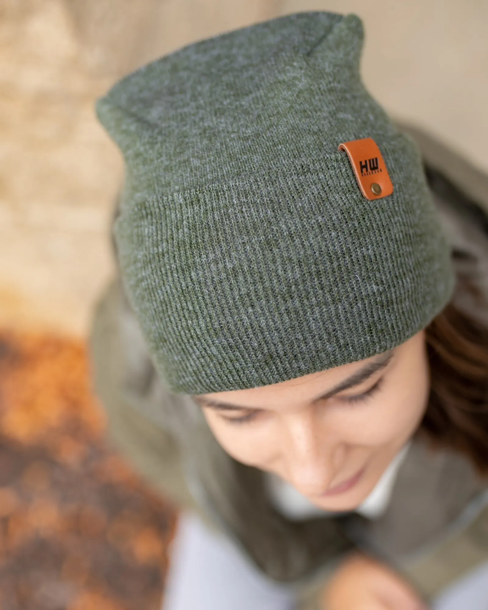 NEW HAAKWEAR Theta-Stitch Cuffed Beanie - Designed and Made in USA (Patent Pending Design)