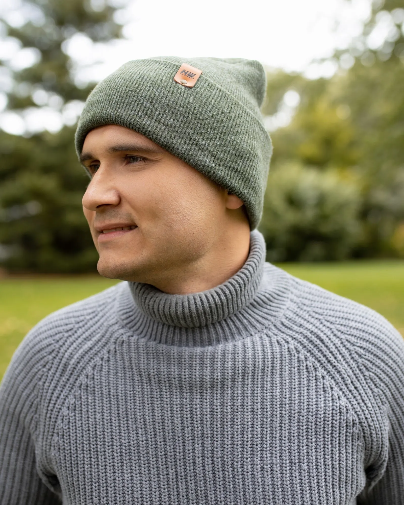 NEW HAAKWEAR Theta-Stitch Cuffed Beanie - Designed and Made in USA (Patent Pending Design)