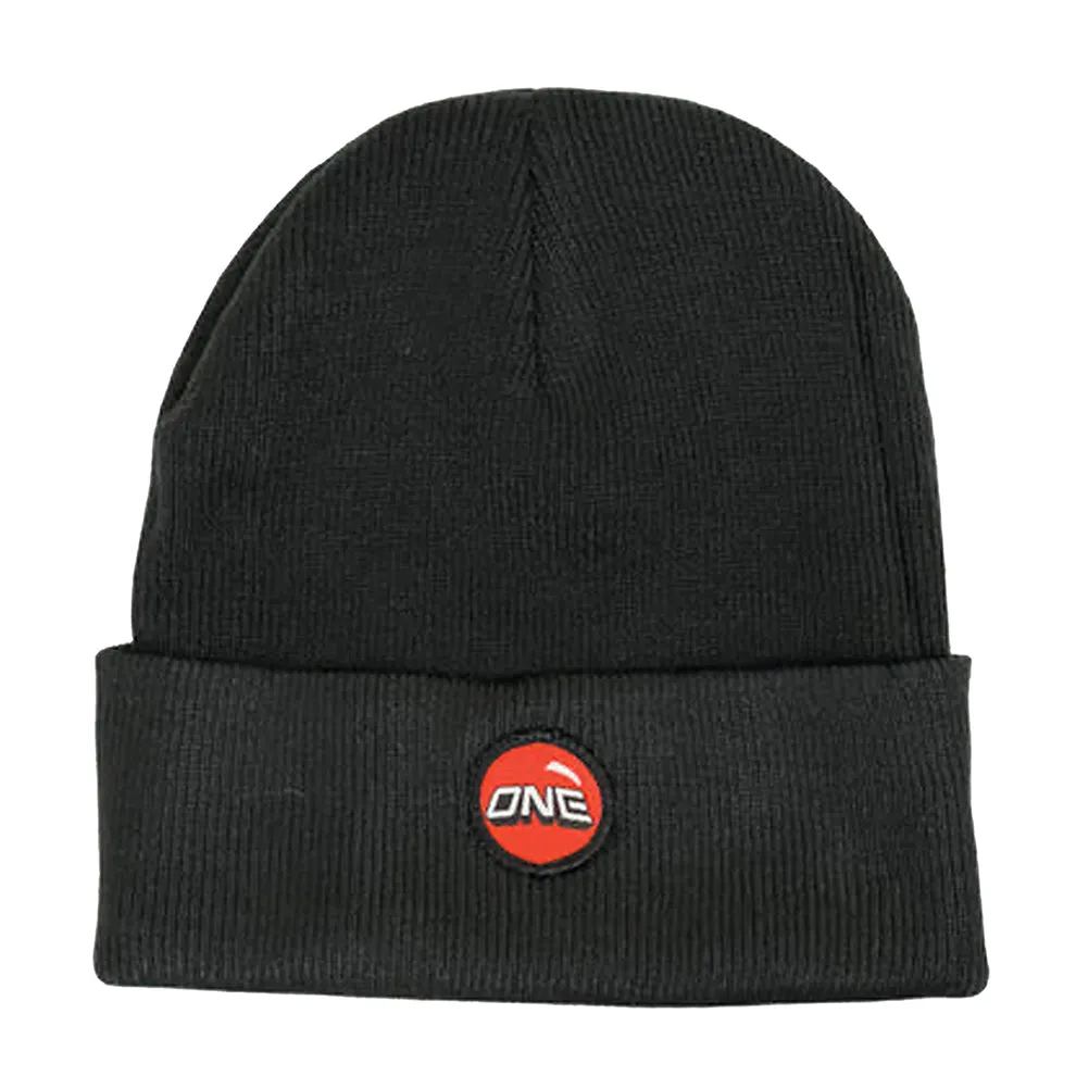 ONE MFG Red Ikon Patch Beanie