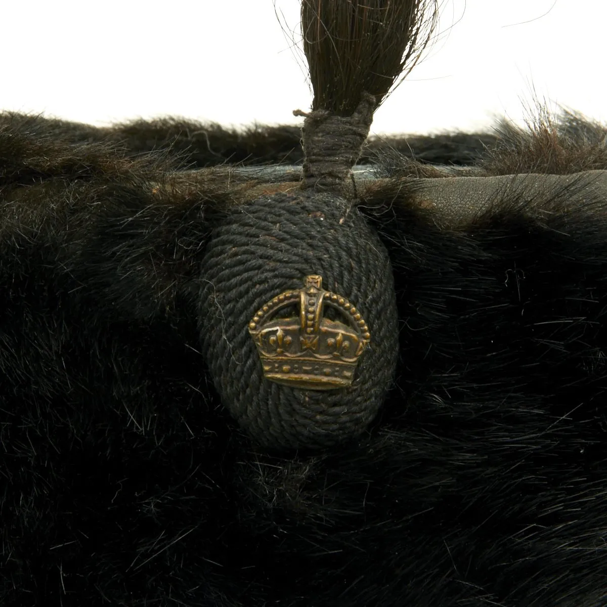 Original British King's Royal Rifle Volunteer Regiment Tunic and Fur Busby circa 1902