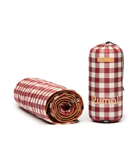 Original Puffy Blanket, Red Gingham