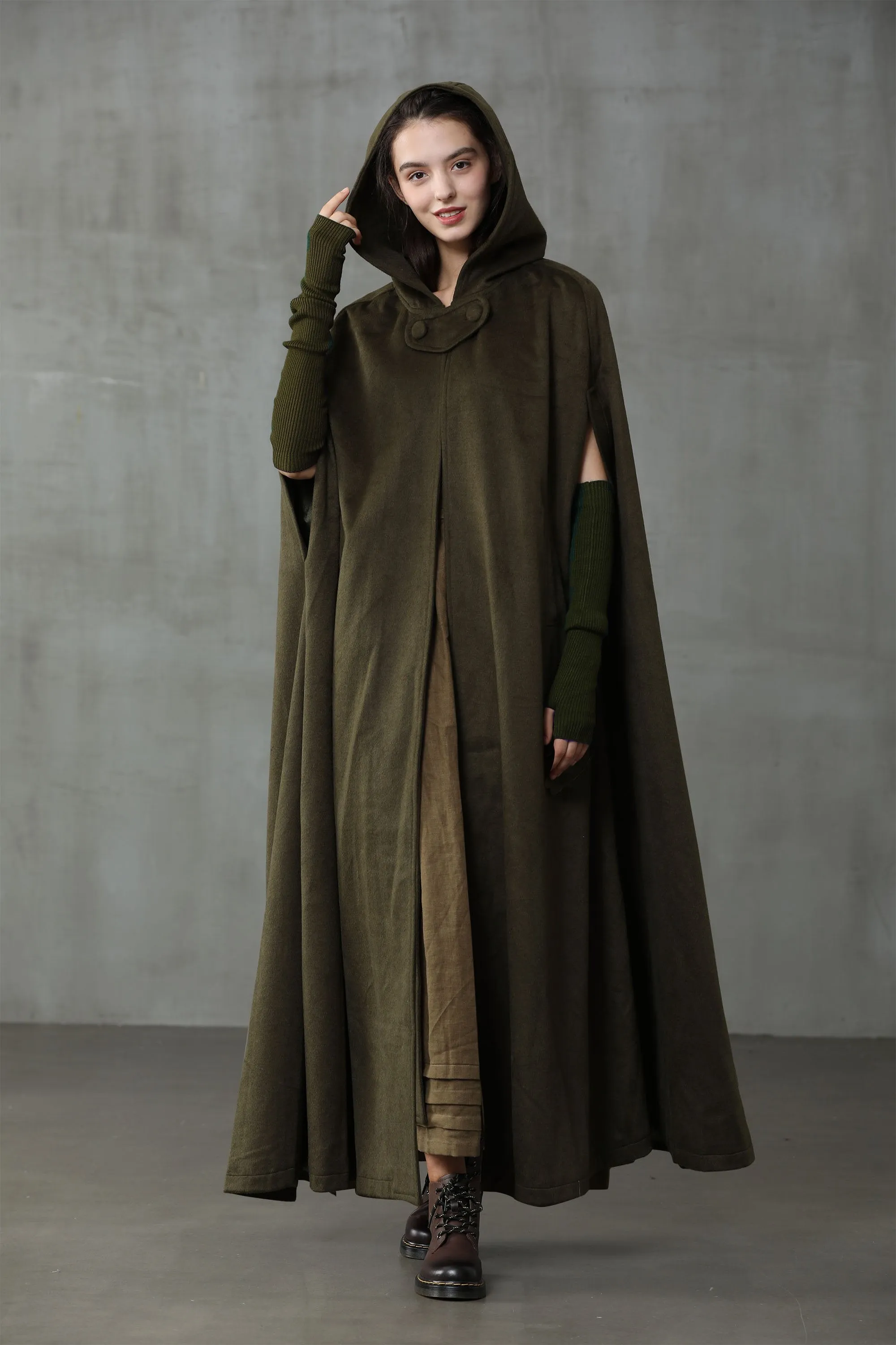 Outlander 2020 | 100% Wool Cloak Coat