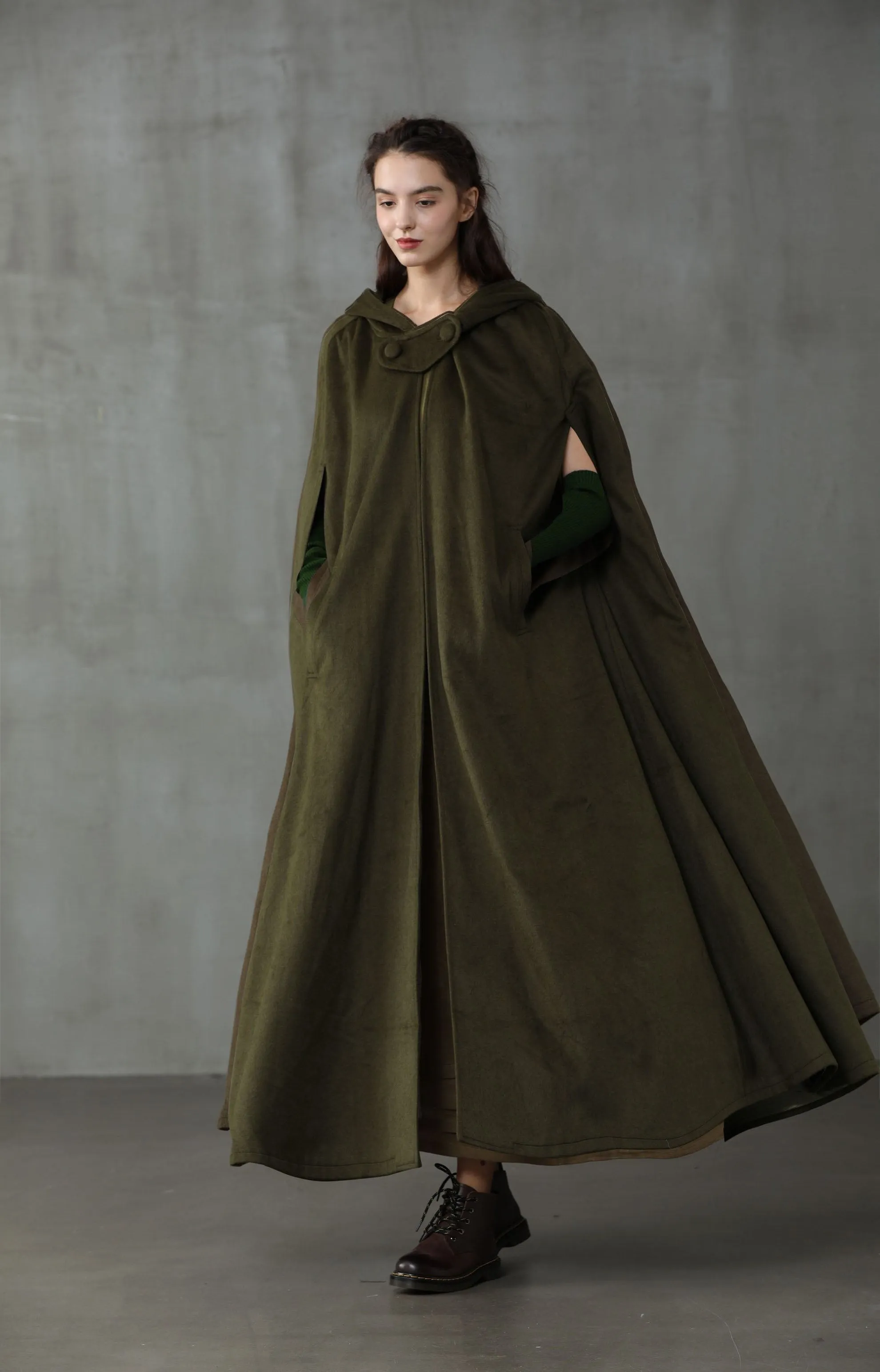 Outlander 2020 | 100% Wool Cloak Coat