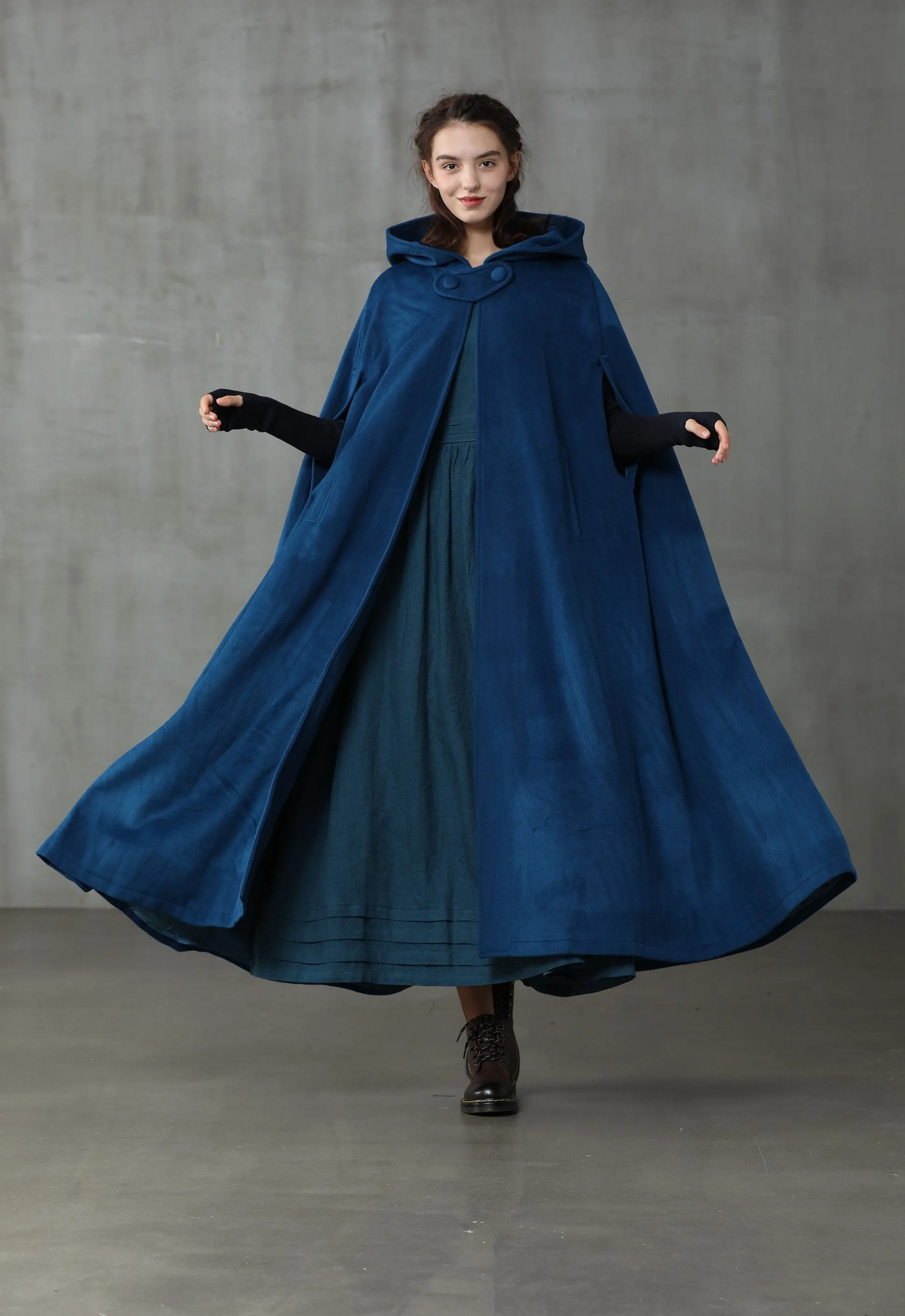 Outlander 2020 | 100% Wool Cloak Coat